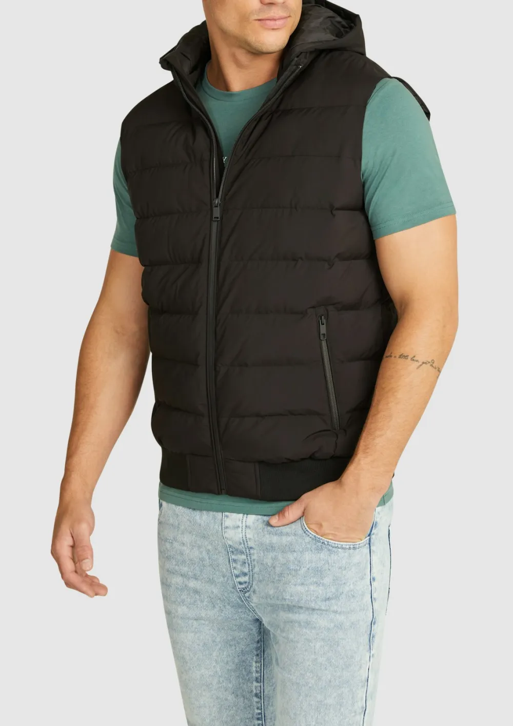Classic Simple Keep Warm Men's Vest Jacket
