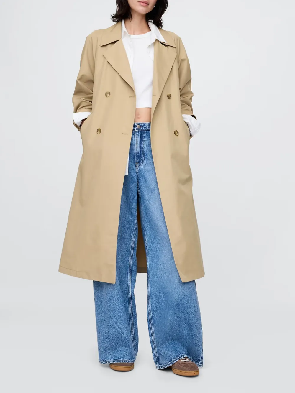 Long Windbreaker Jacket