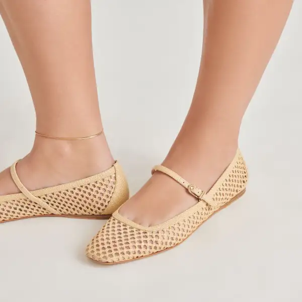 Slip On Textured Flats