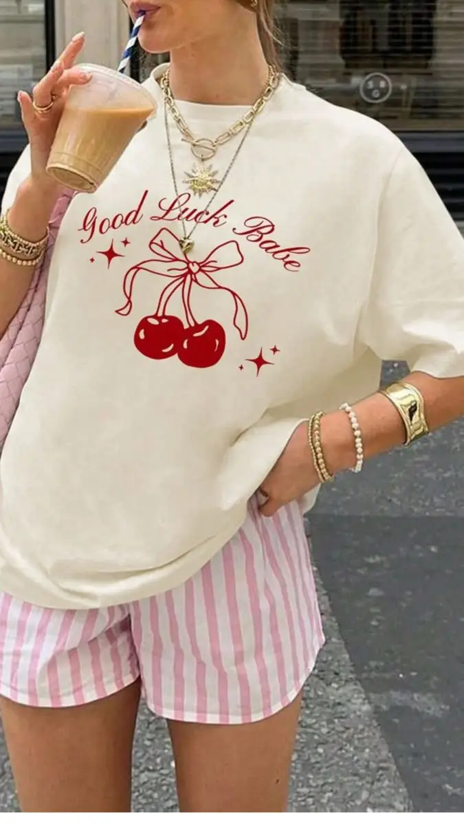 Cherry Babe Graphic Tee