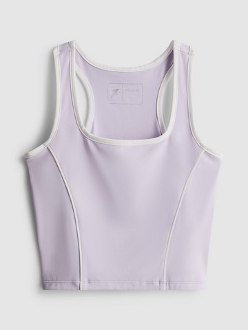 Active Contrast Trim Racer Back Vest detail 2