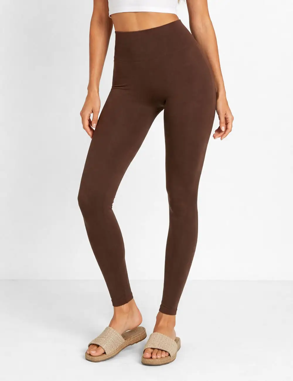 Seamless Elastic Waist Yoga Pants