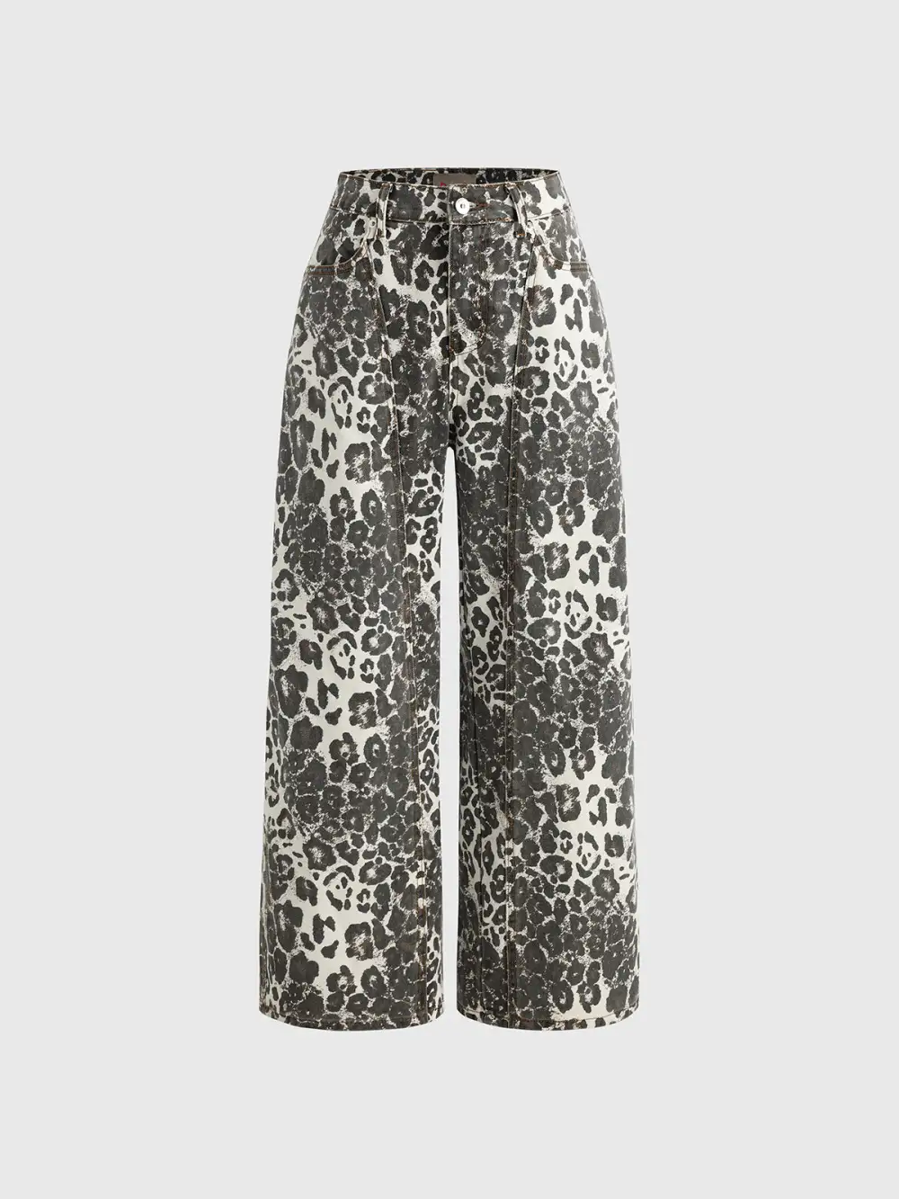 Street-Style Printed Pants