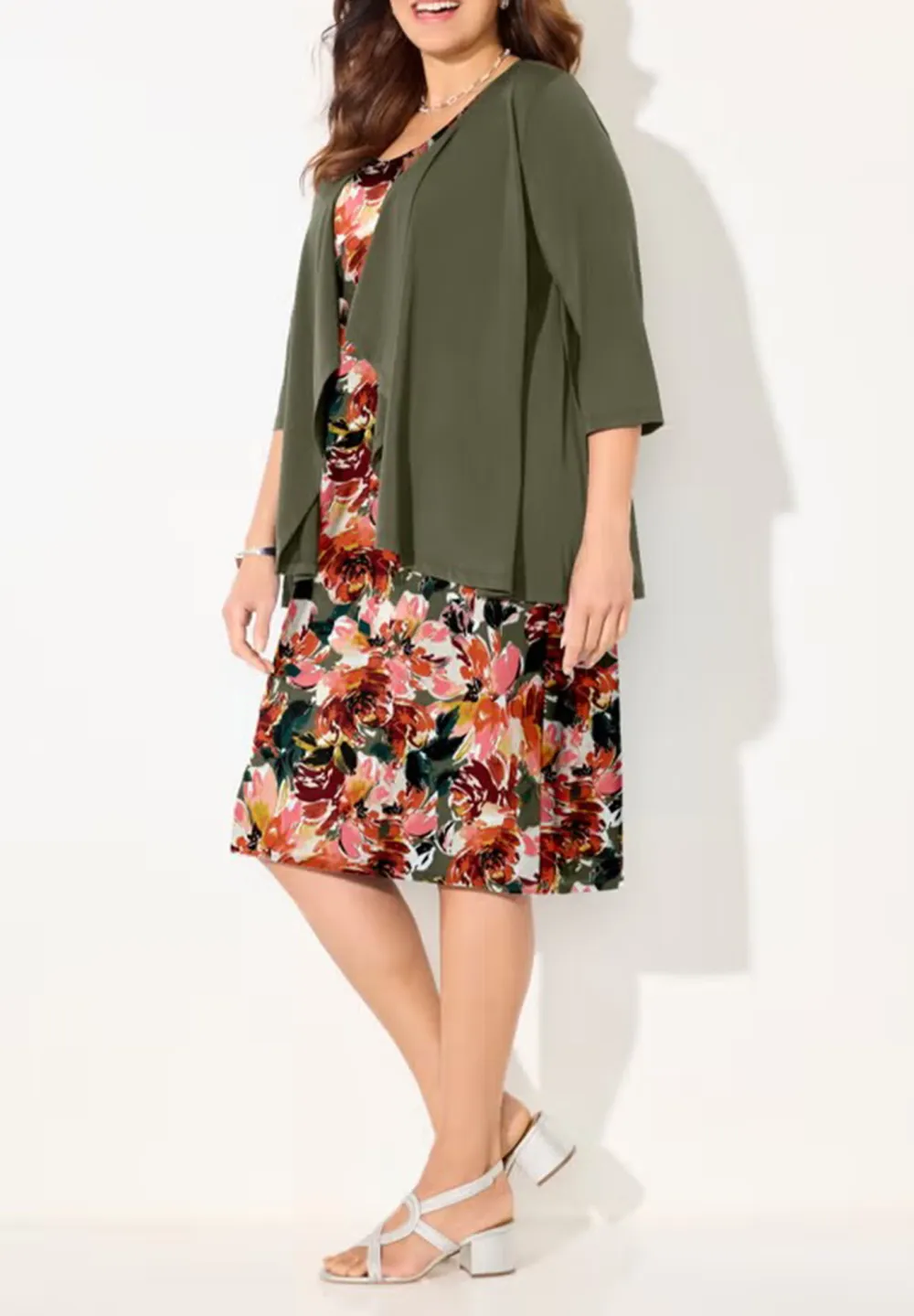 Round Neck Sleeveless Dress