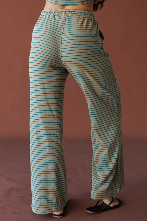 Striped Everyday Casual Pants