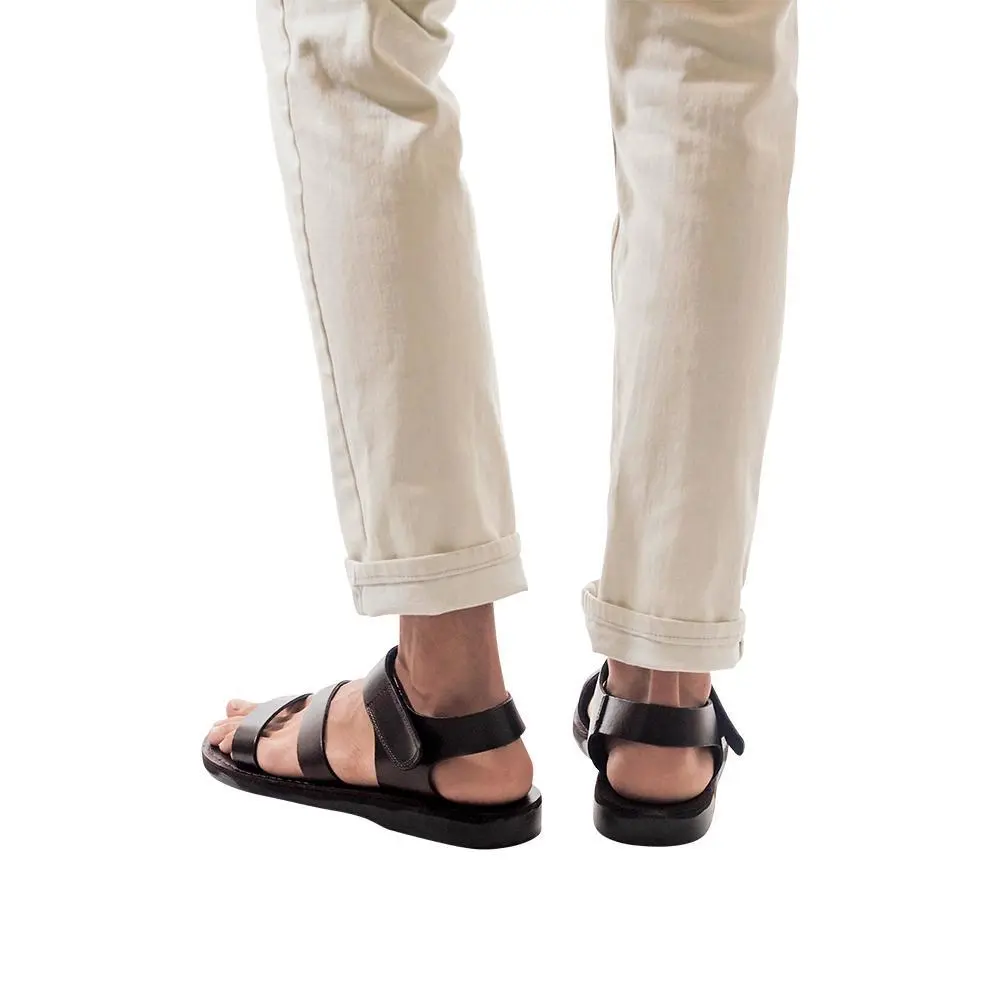 Everyday Leather Velcro Strap Sandals