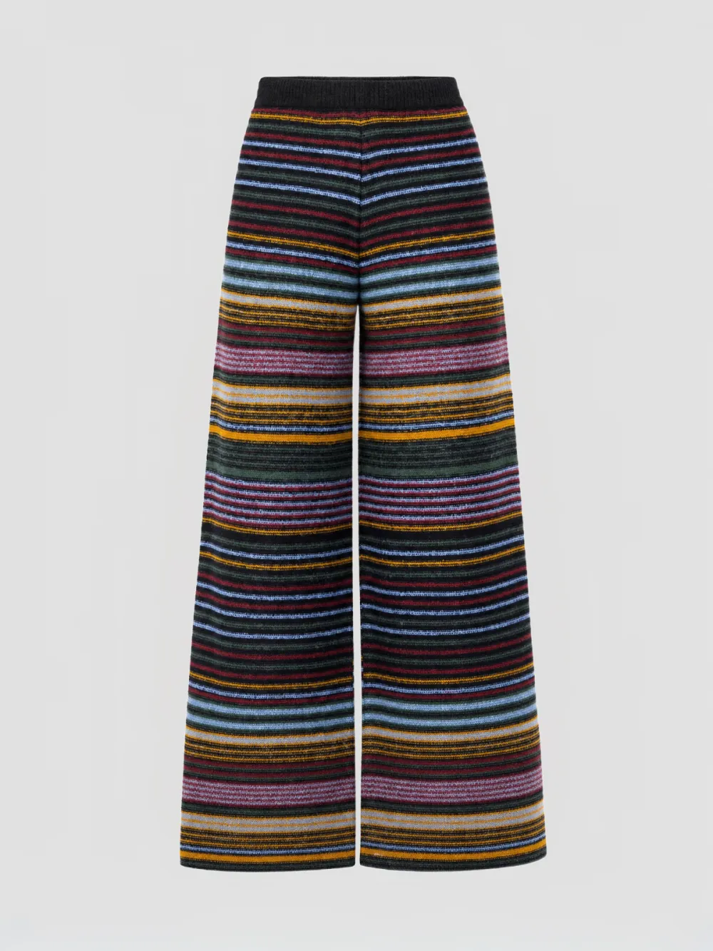 Straight-Leg Striped Pants