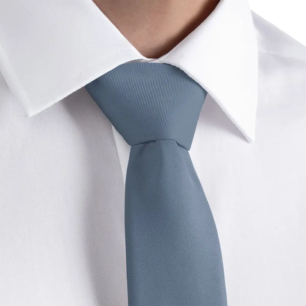 Modern Solid Texture Necktie