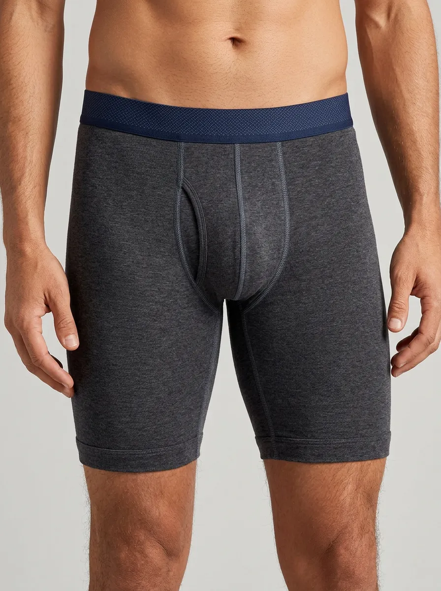 Modern Elastic Waistband Boxer Briefs