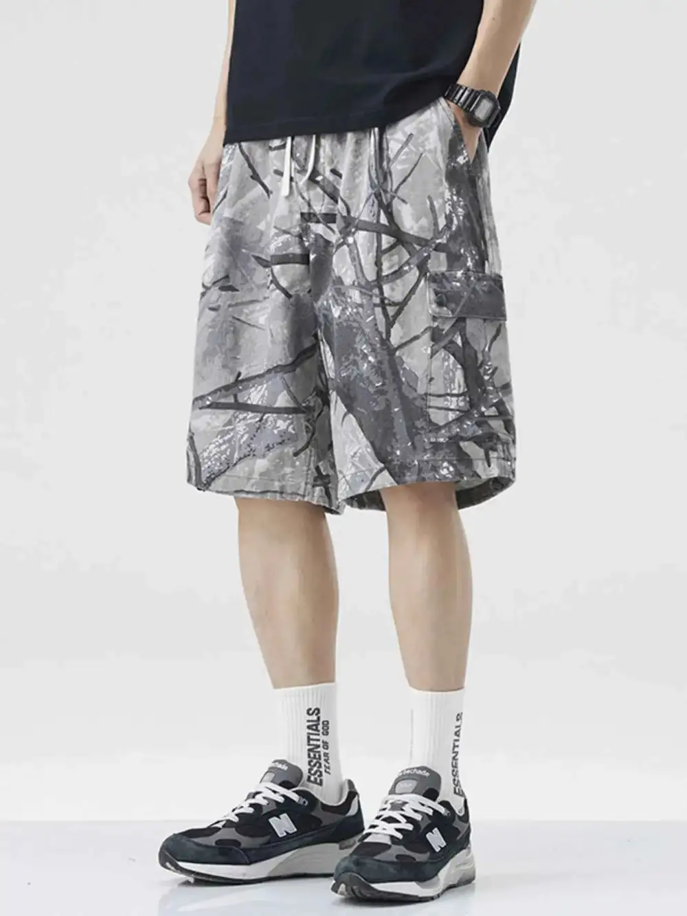 Camouflage Cargo Shorts