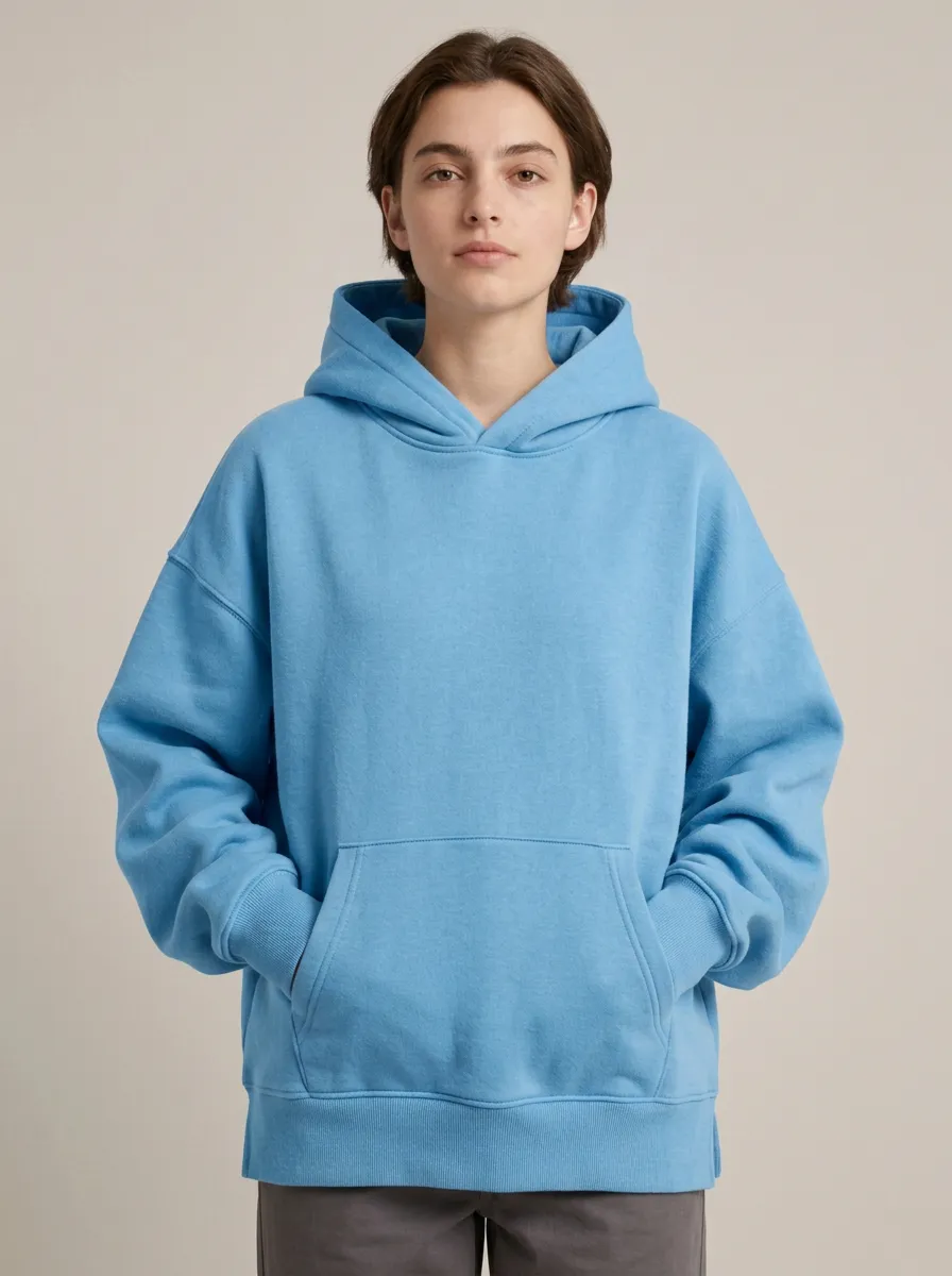 Off Duty Minimal Unisex Everyday Hoodie