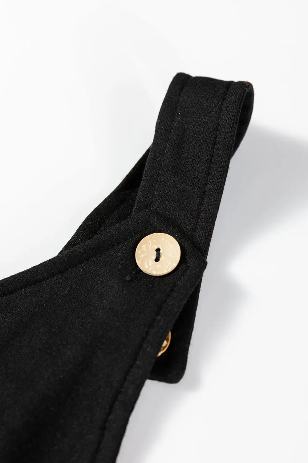 Clean Raw Seam Big Flower Patched Jumpsuit