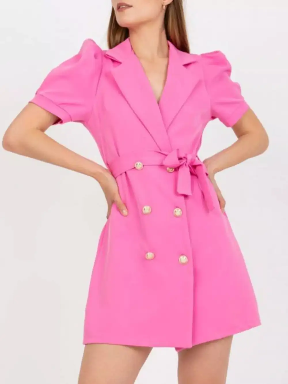 Soft Touch Tie Waist Mini Dress