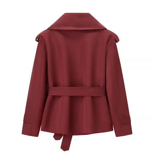 Relaxed Utility Trench Coat