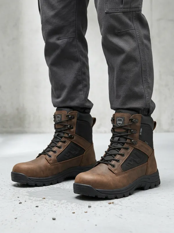 Unisex Waterproof Tactical Work Boots