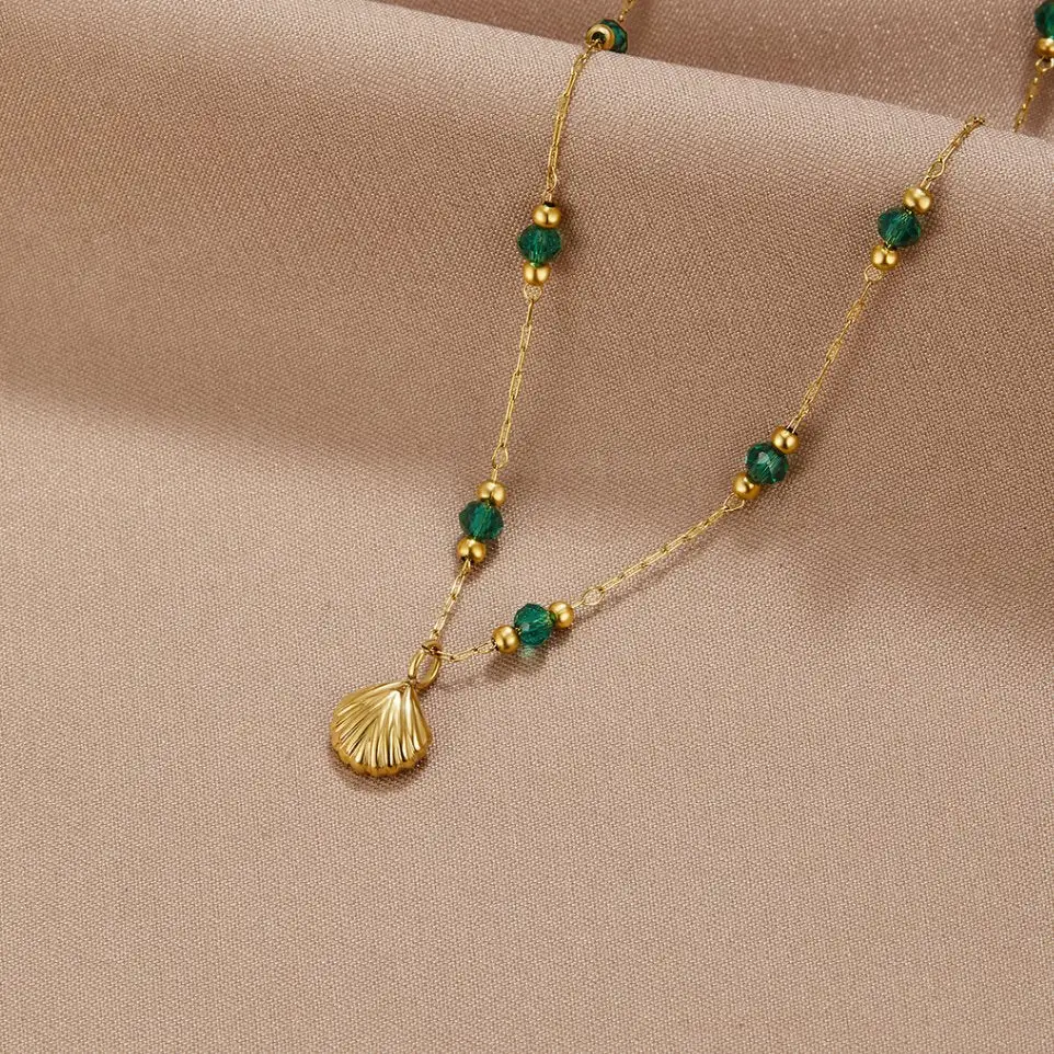 Shell Bead Necklace