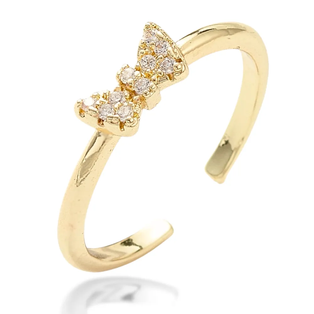 Bow Adjustable Ring