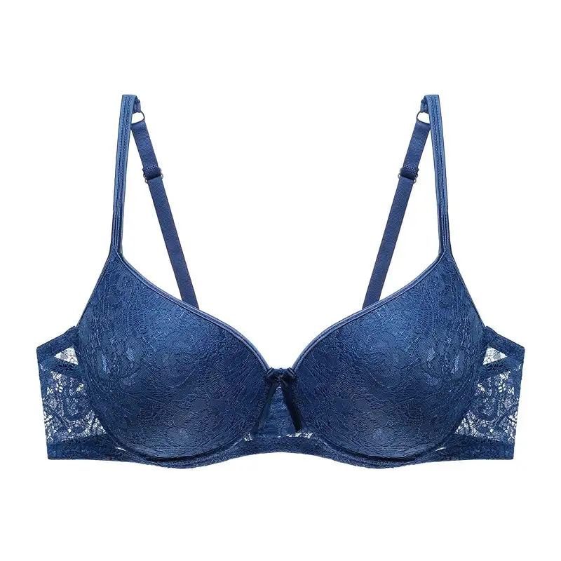 Back-Smoothing Lace Push-Up Bra