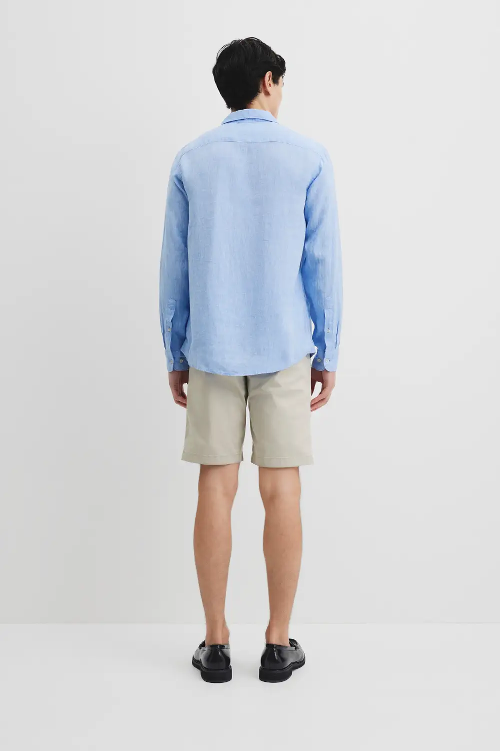 Men's Classic Regular Fit Linen Shirt