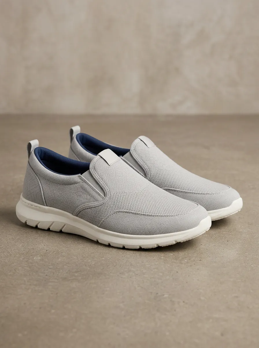 Streetwear Graphic Fit Men's Stretch Canvas Shoes