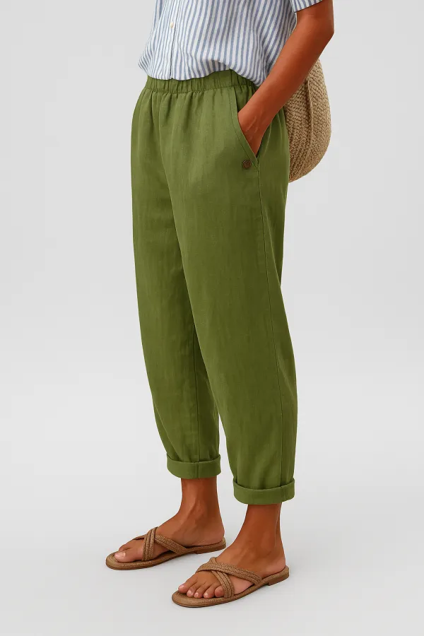  Relaxed Pocket Cuffed Pants