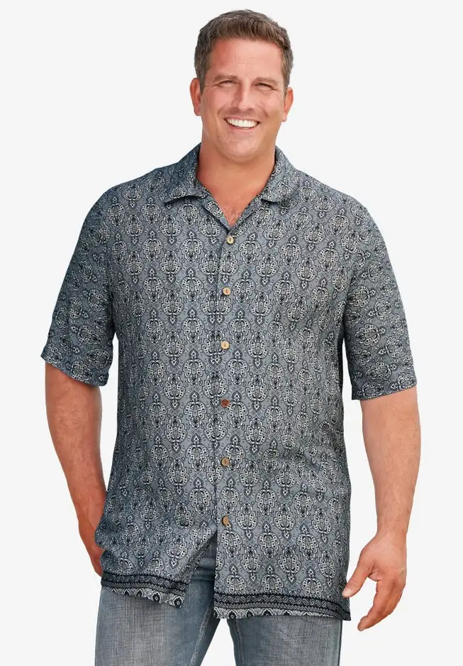 Printed Camp Shirt
