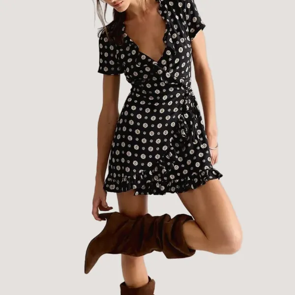 Refined Classic Women's Mini Dress