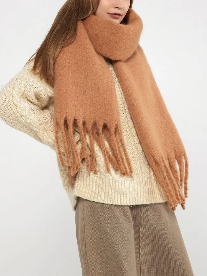Classic Tassel Blanket Scarf