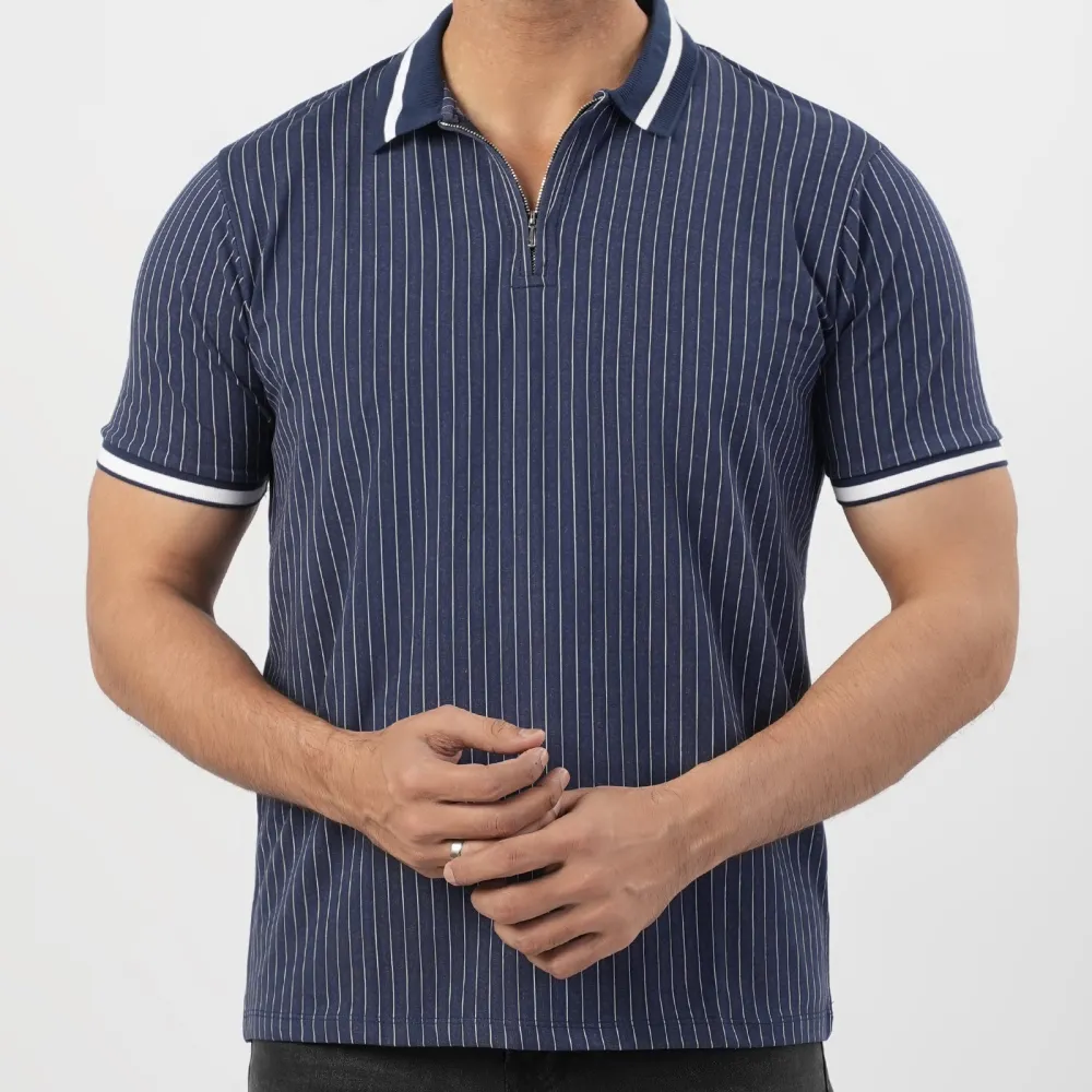 Men's Smart Casual Clean Collared Polo T-Shirt