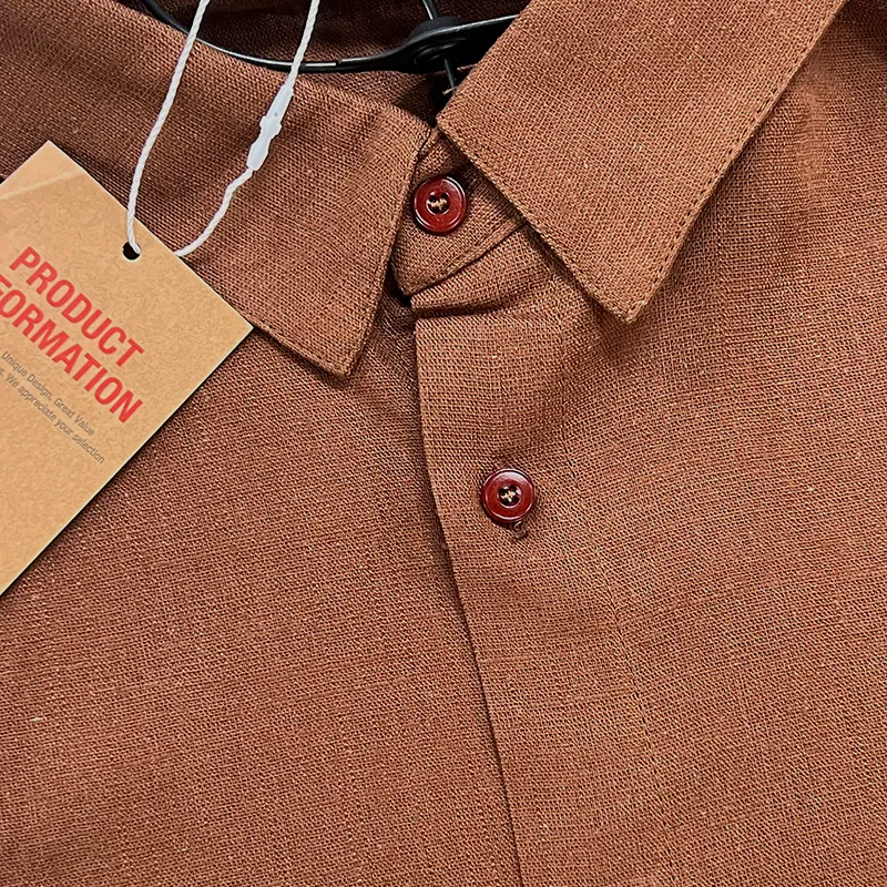 Linen Easy Collar Shirt