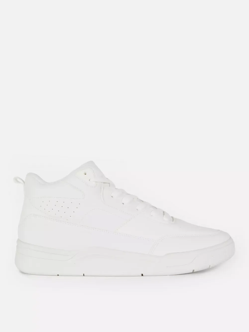 High-Top Simple And Versatile Rubber Lace-Up Sports Shoes
