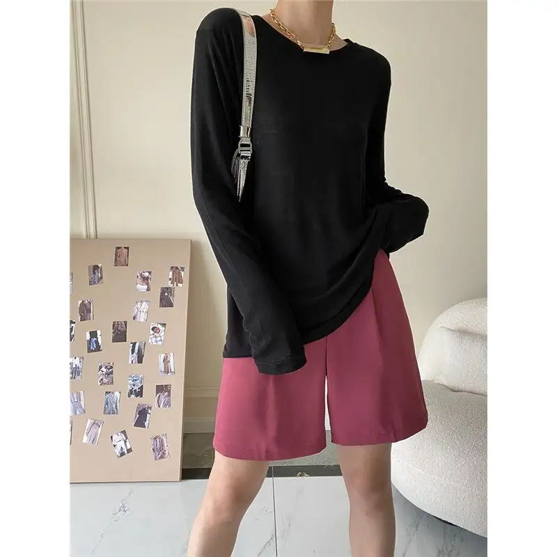 Loose Fit Long Sleeve T-Shirt