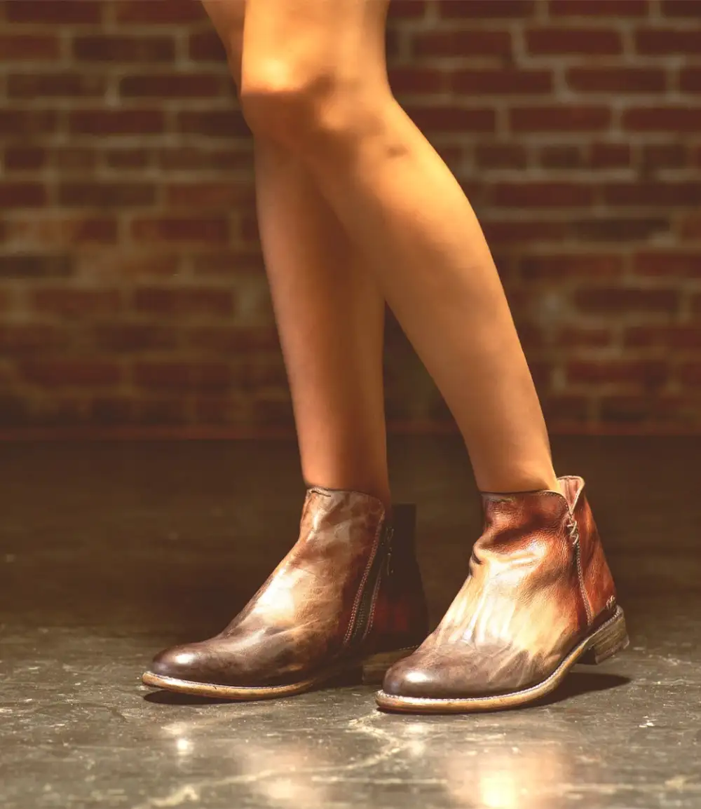 Side-Zip Streamlined Ankle Boots