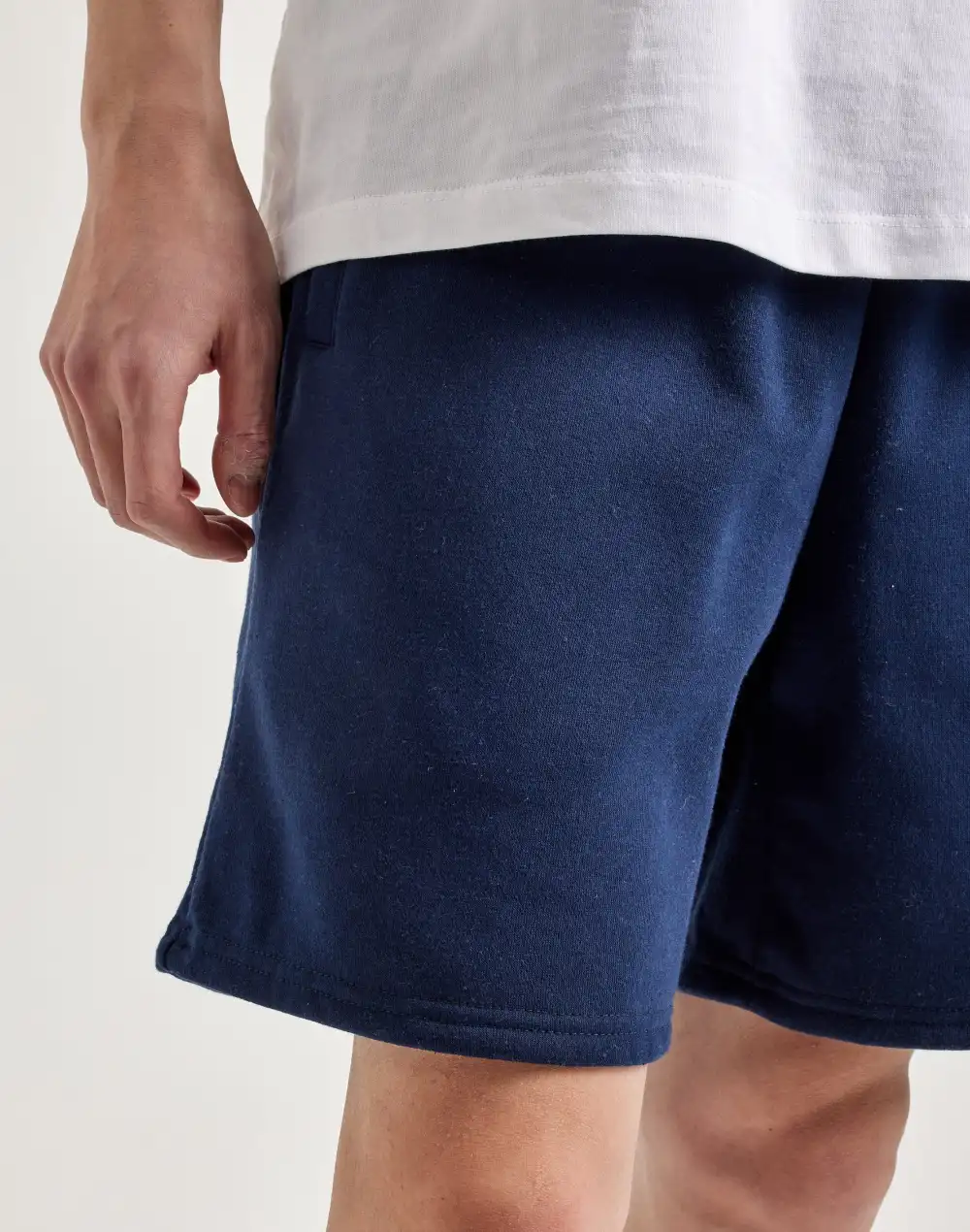 Embellished Casual Everyday Fleece Shorts