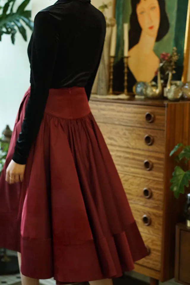 Everyday Essential Everyday Casual Polyester Skirt