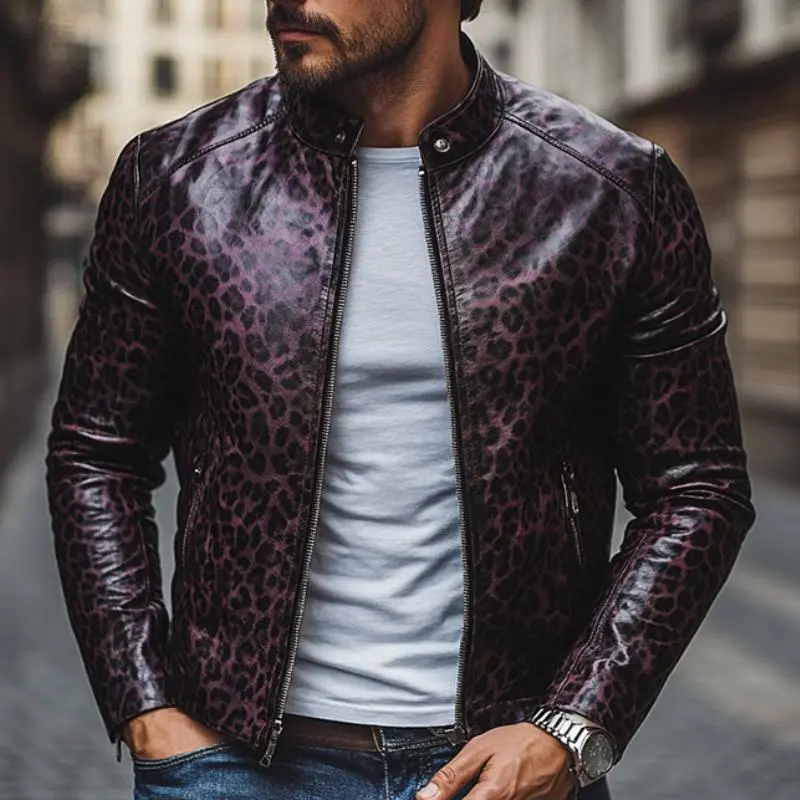 Leather Moto Jacket