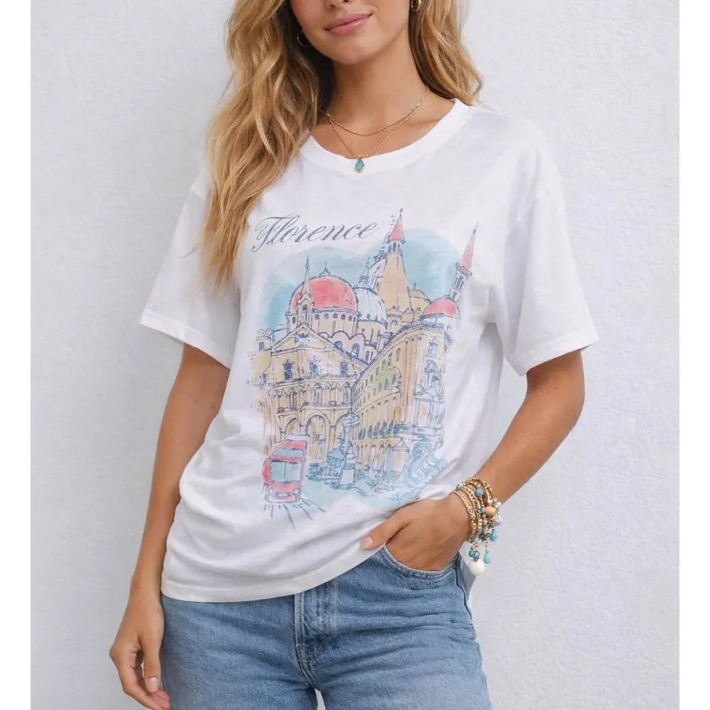 Chic City Graphic Pullover Short Sleeves T-shirt