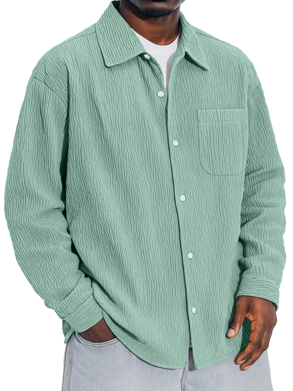 Everyday Long Sleeve Pocket Shirt