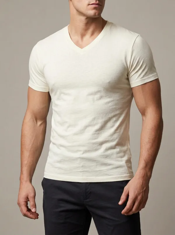 Slim-Fit V-Neck Men's Slim-Fit T-Shirt