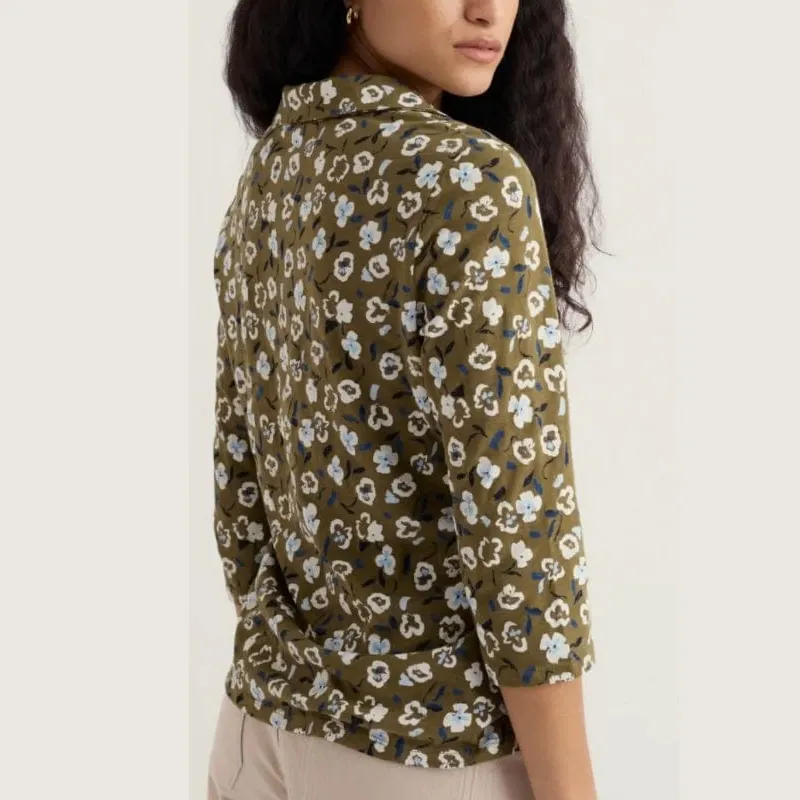 Jersey Organic-Cotton Cotton Women's Shirt