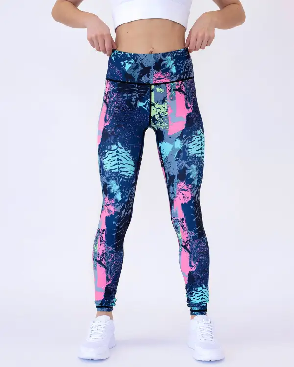 Active Abstract Print Leggings
