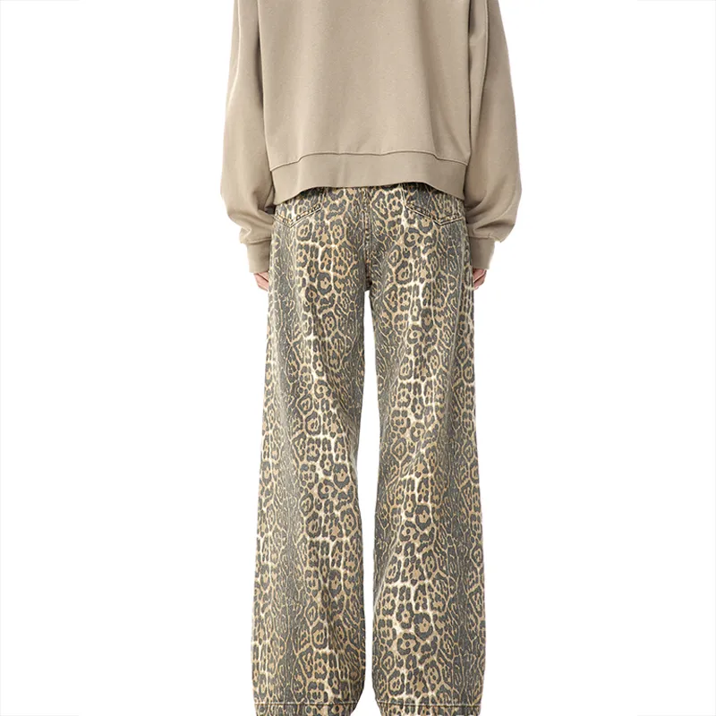 Streetwear Wide Leg Jeans