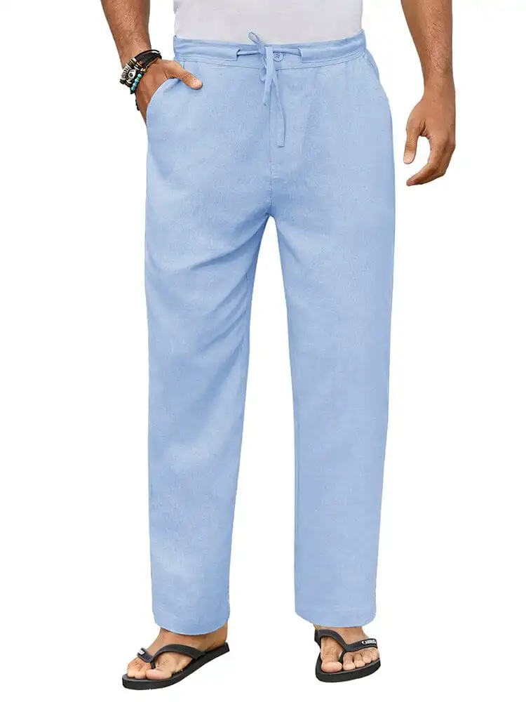 Comfort Drawstring Waist Pants