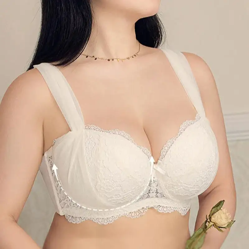 Minimizer Lace Push-Up Bra