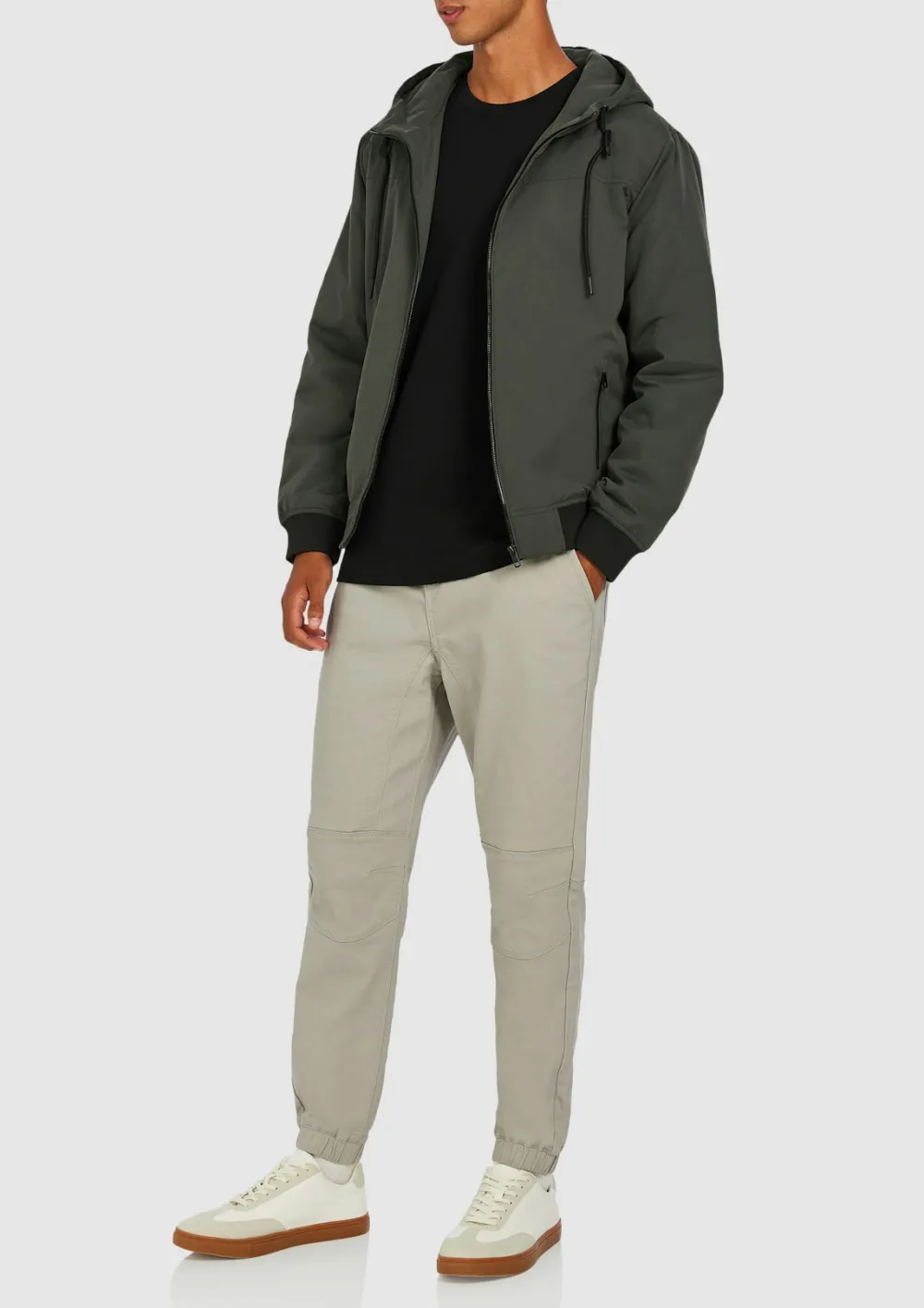 Men's Simple And Loose Jacket