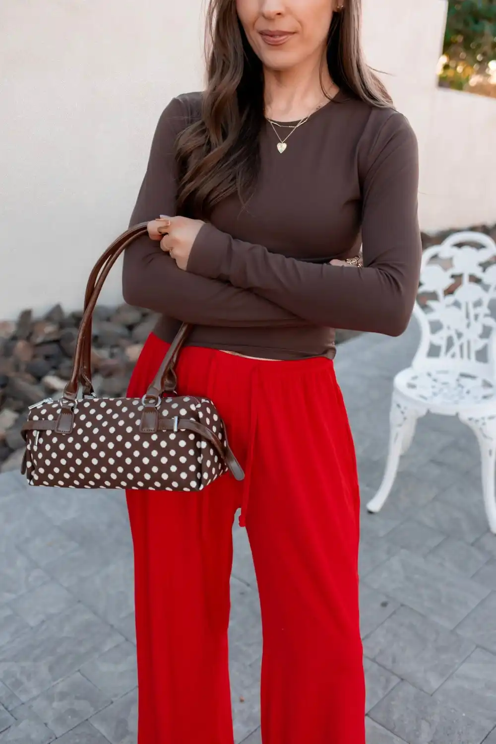 Adjustable Structured Barrel Shoulder Bag