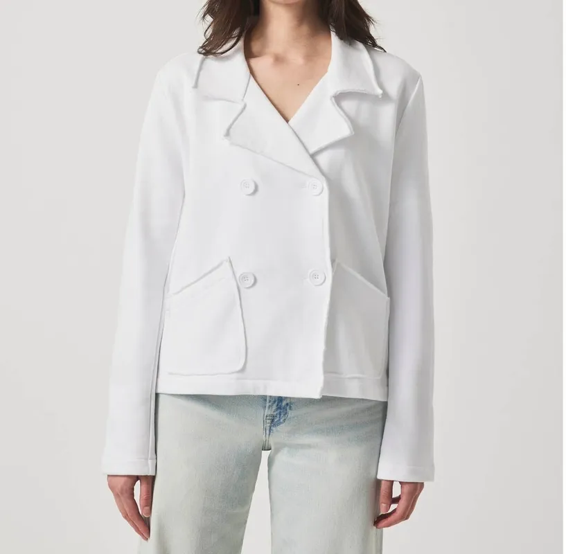 Comfort Terry Blazer Jacket