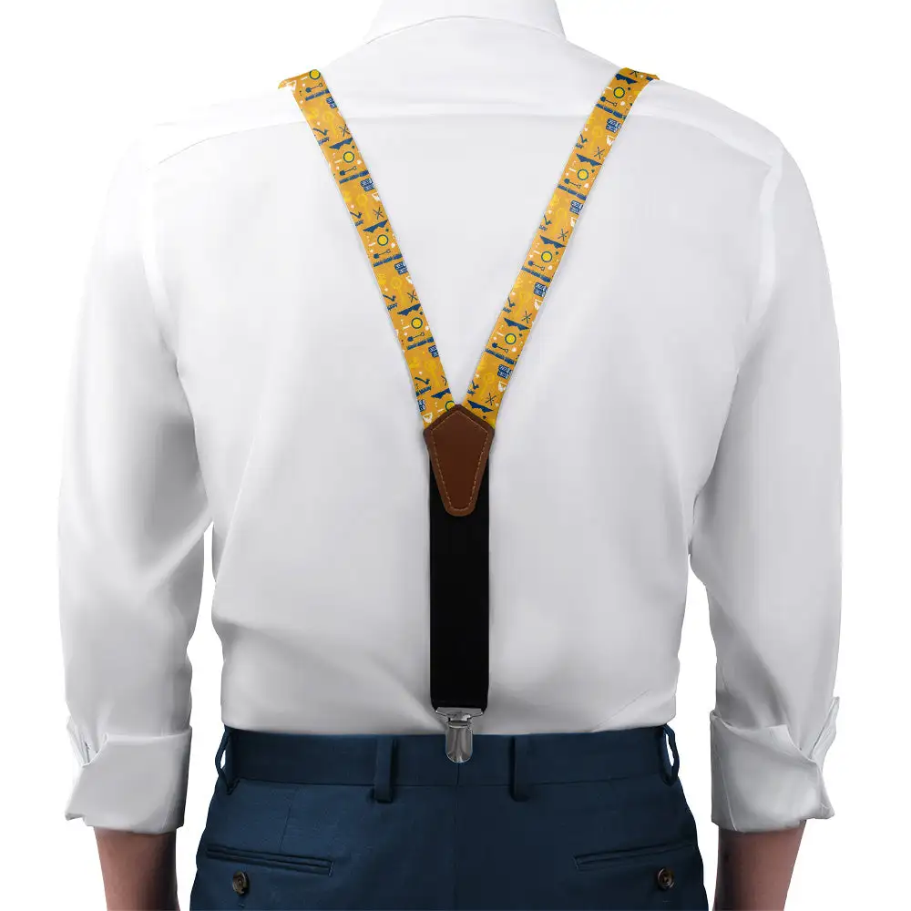Cultural Emblem Suspenders