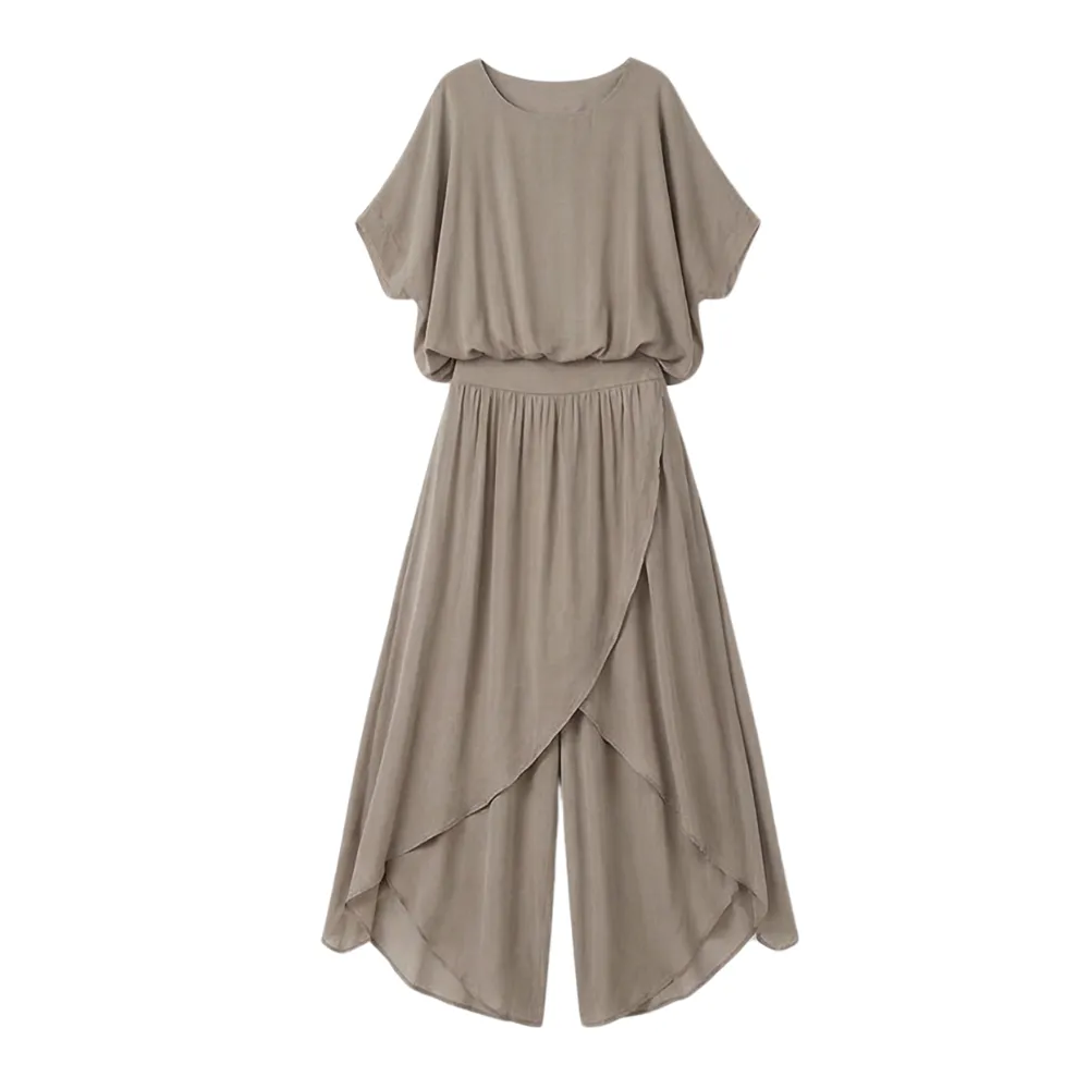 Flowy Chiffon Pants Set