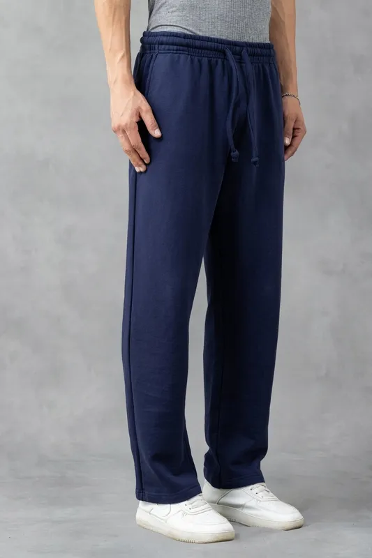 Navy Blue Fleece Sweatpants